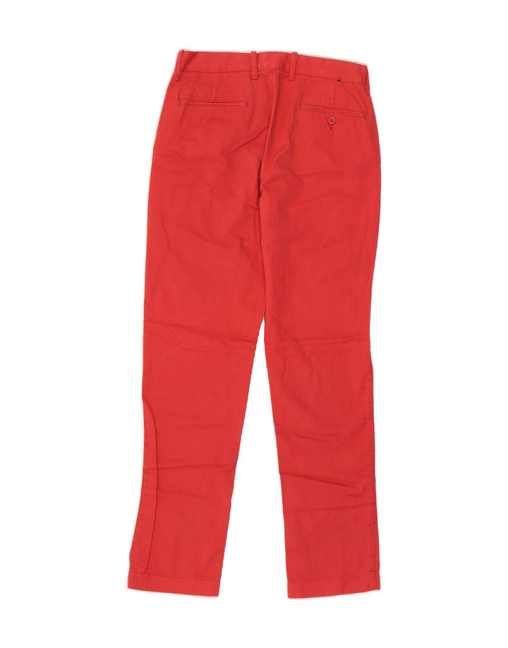 J. CREW Mens The Sutton Slim Jeans W29 L32 Red Cotton Vintage J. Crew and Second-Hand J. Crew from Messina Hembry 
