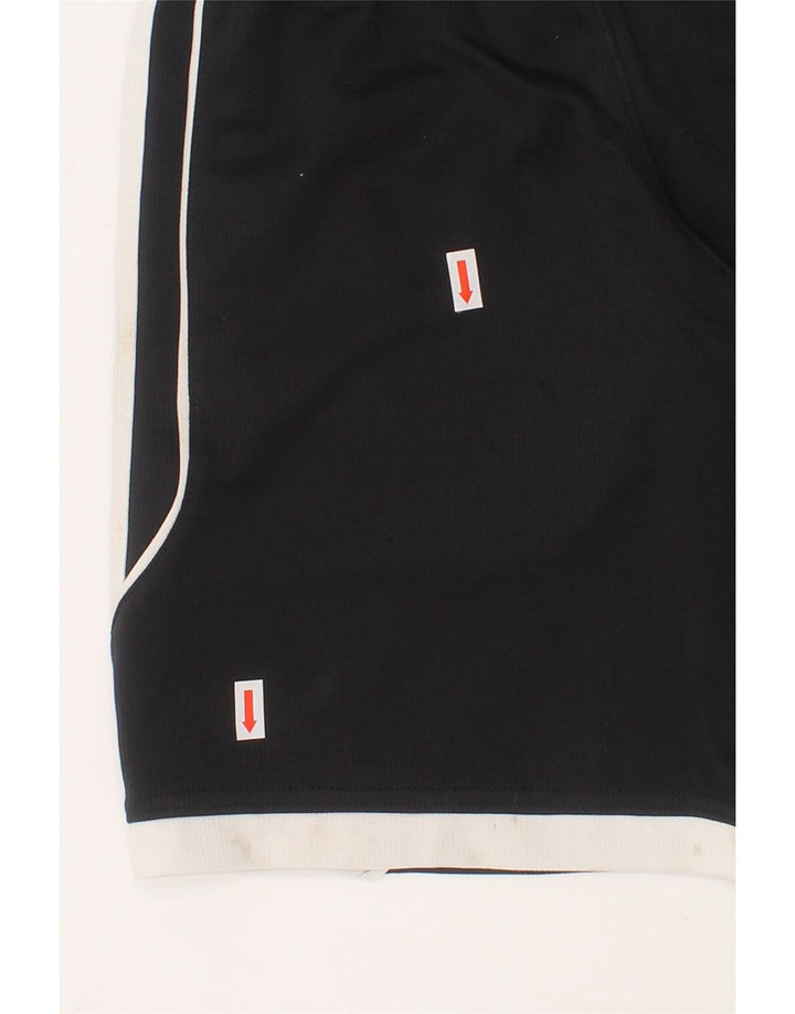 ADIDAS Boys Sport Shorts 7-8 Years Black Colourblock Polyester Vintage Adidas and Second-Hand Adidas from Messina Hembry 