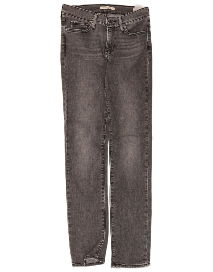 Levi's Womens 312 Shaping Slim Jeans W28 L32 Γκρι βαμβακερό