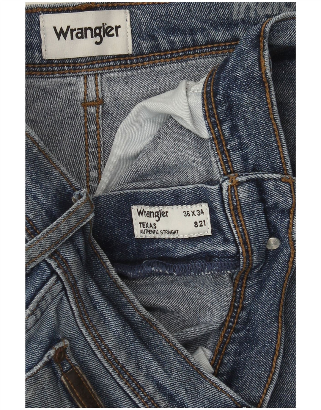 Wrangler Ανδρικό Texas Straight Jeans W36 L32 Blue