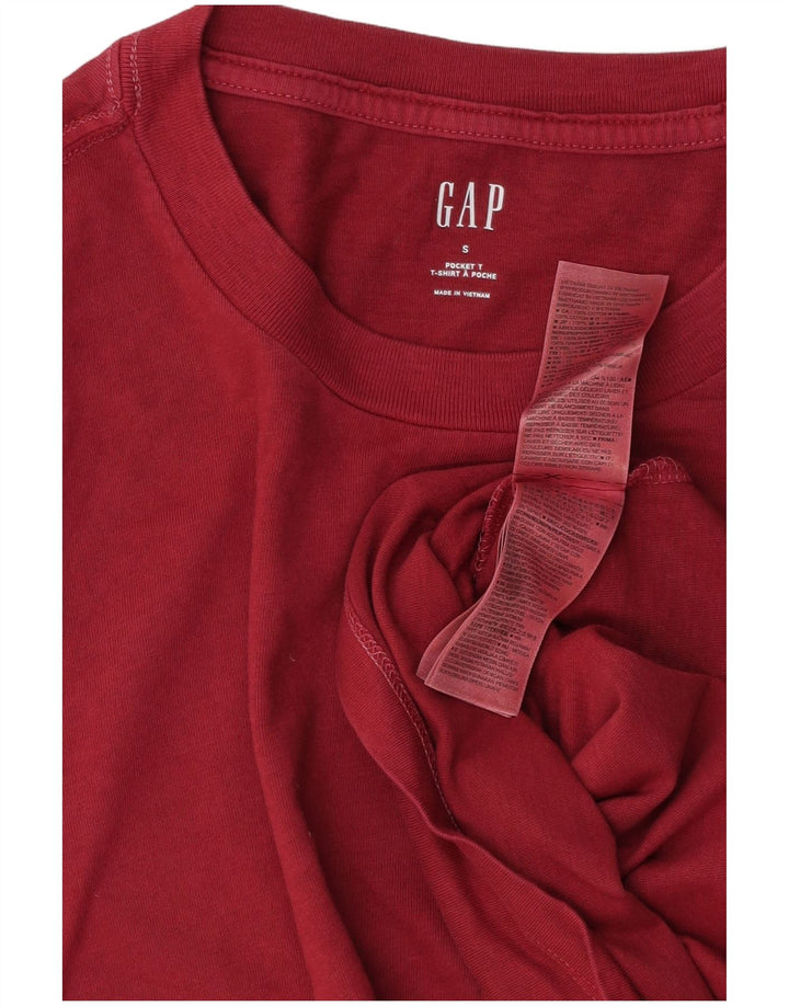 Gap Ανδρικό T-Shirt Top Μικρό κόκκινο βαμβακερό