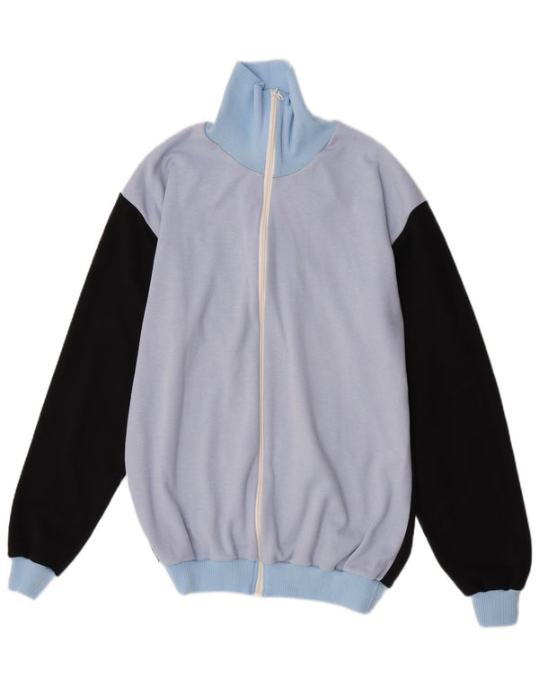 Apart Ανδρική αθλητική φόρμα Top Jacket EU 52 Large Blue Colourblock