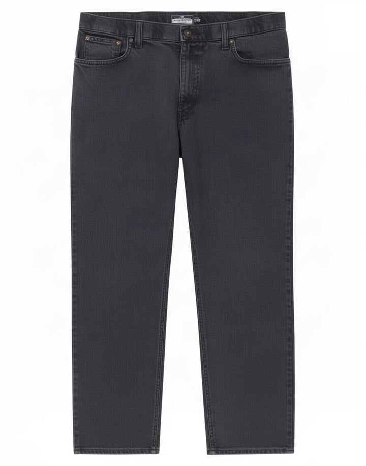 Marks & Spencer Mens Blue Harbor Straight Jeans W36 L29 Navy Cotton