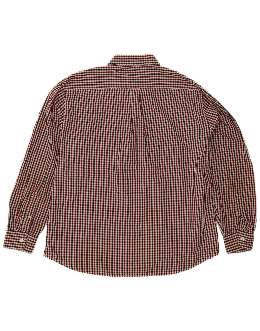 Ανδρικό πουκάμισο Dockers XL Red Gingham Cotton