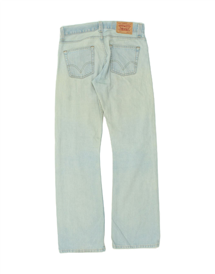 Ανδρικό LEVI'S 512 Bootcut Jeans W33 L34 Μπλε βαμβακερό