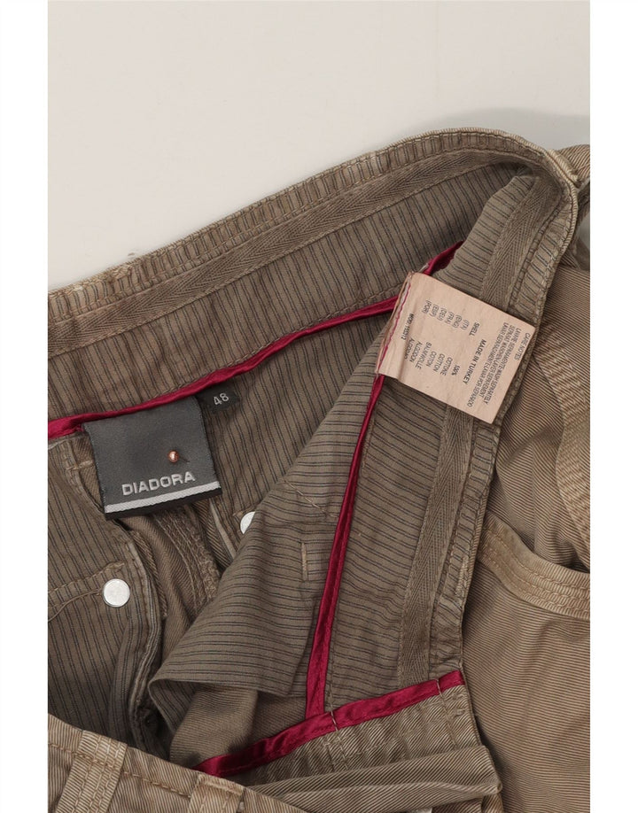 Ανδρικό Σορτς Cargo Diadora IT 48 Medium W34 Μπεζ Βαμβακερό