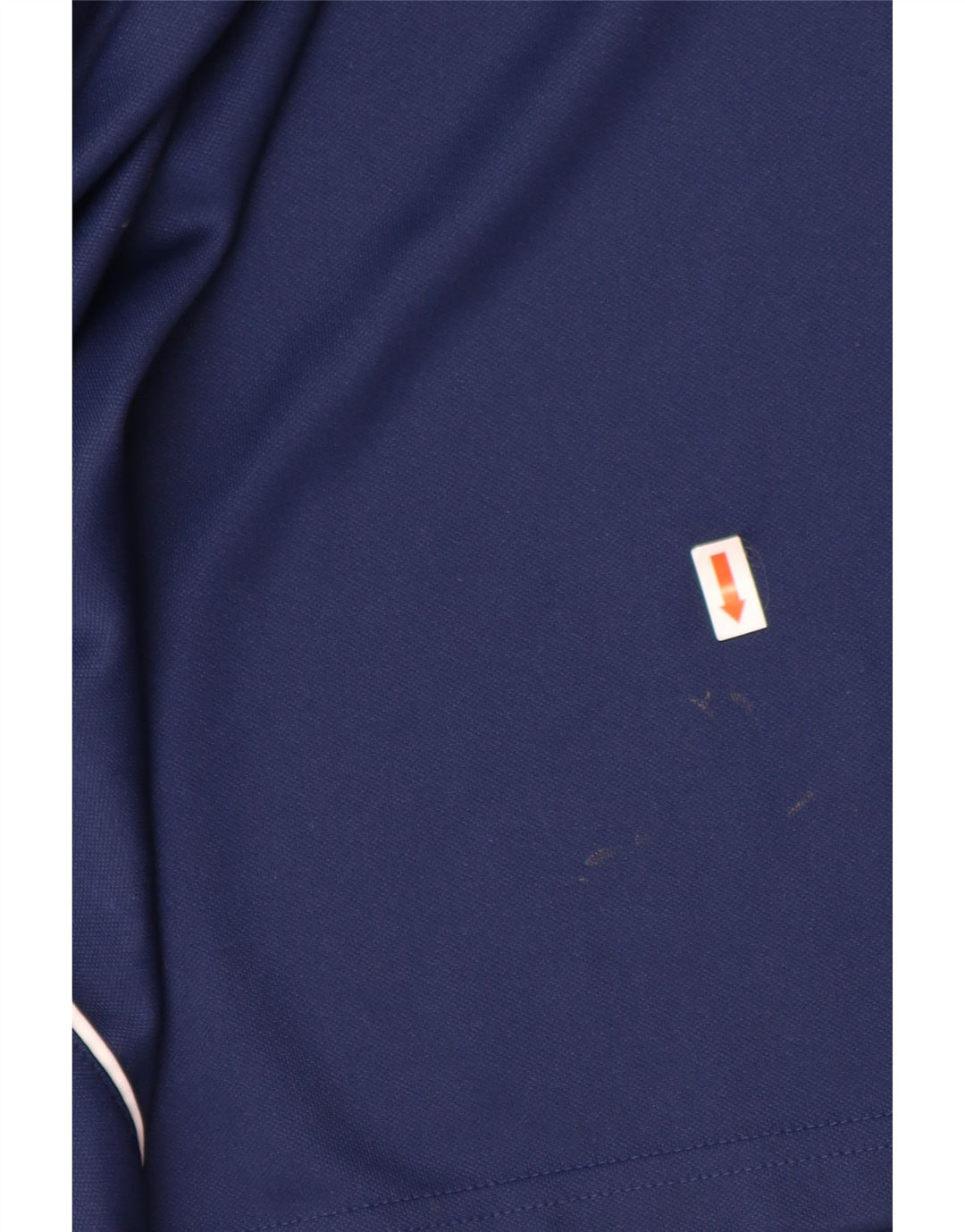 Ανδρική φόρμα αθλητικής φόρμας ADIDAS Aeroready με φερμουάρ πουλόβερ τοπ μεγάλο μπλε ναυτικό