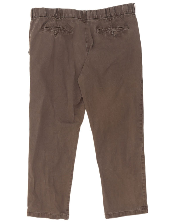 Marks & Spencer Ανδρικό Παντελόνι Chino Straight Blue Harbour W40 L29 Γκρι