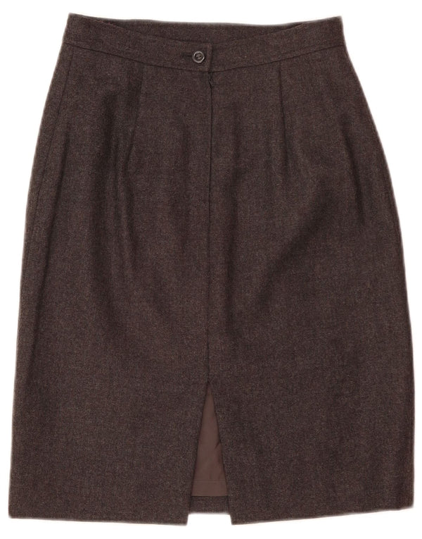 UNGARO Γυναικεία ίσια φούστα IT 40 Small W26 Grey Cupro