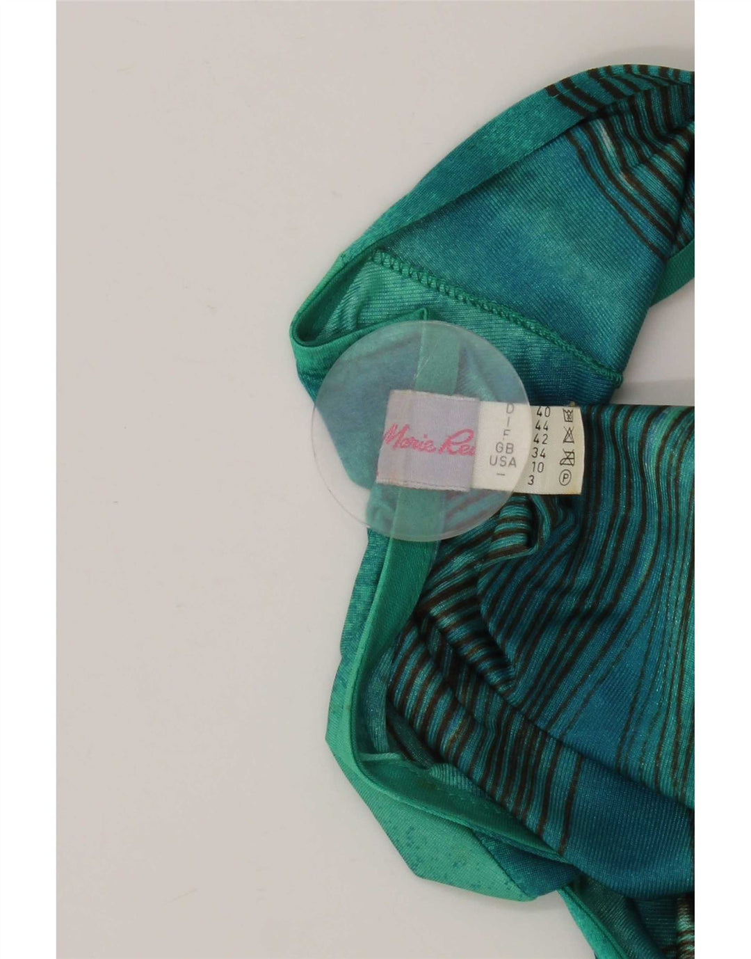 Vintage γυναικεία ολόσωμη φόρμα IT 44 Medium Green Floral Polyamide