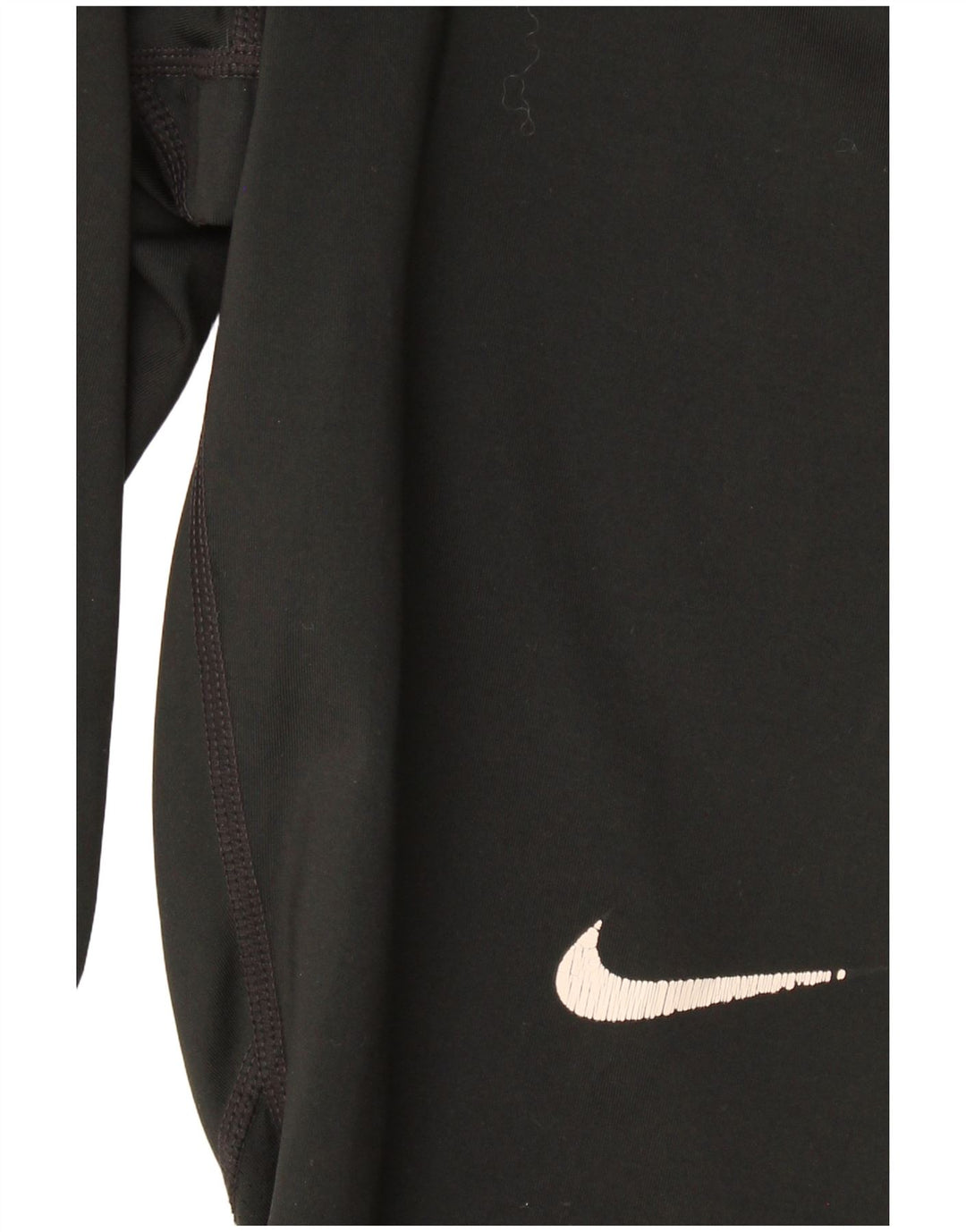 NIKE Womens Graphic Leggings UK 4 XS  Black Polyester
