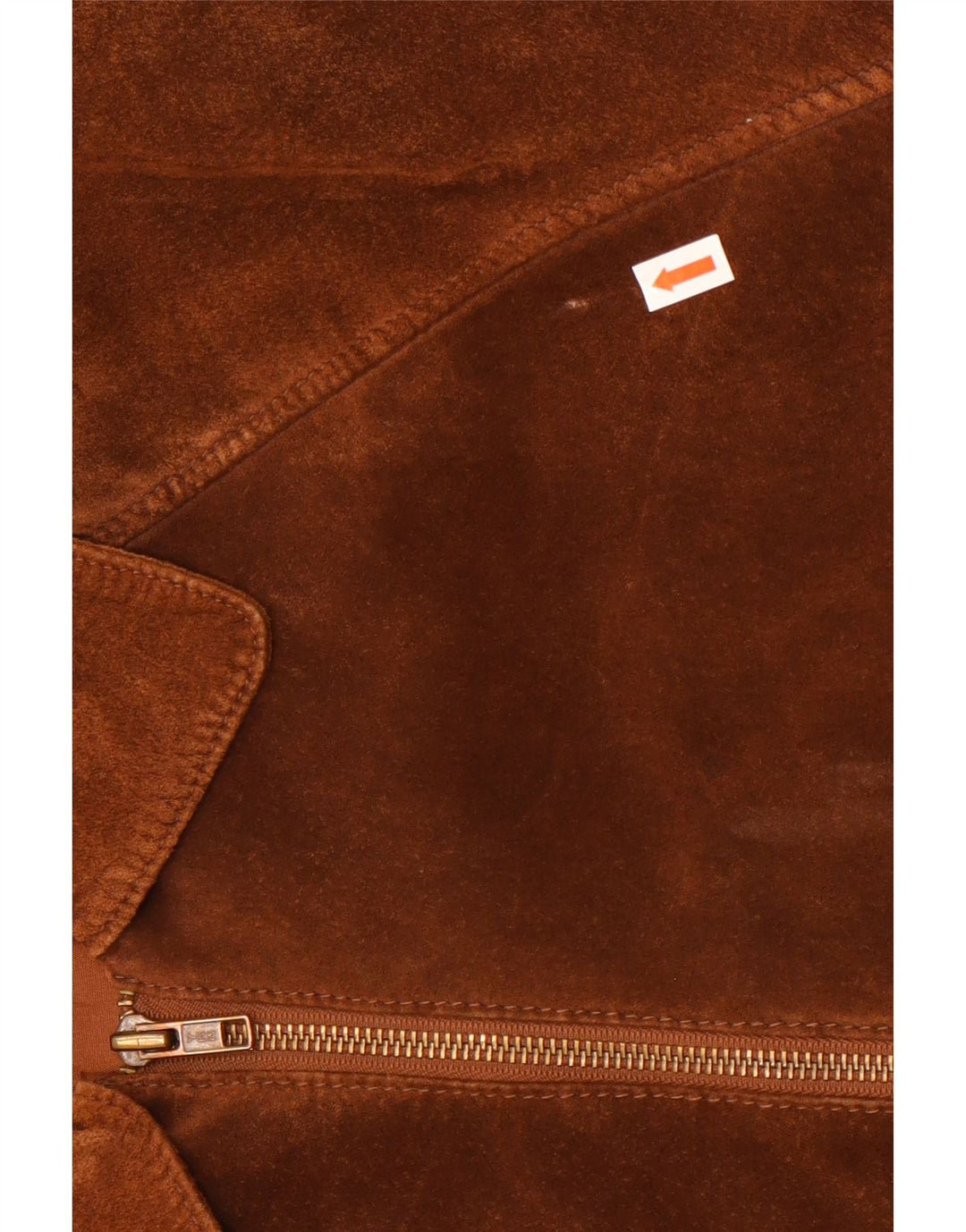 Γυναικείο Suede Jacket Conbipel IT 44 Δερμάτινο μεσαίο καφέ