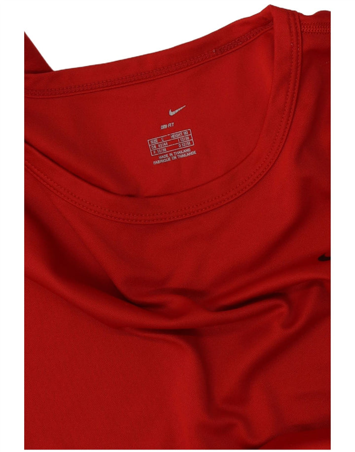 Ανδρικό μπλουζάκι Nike Dri Fit Top μεγάλο κόκκινο