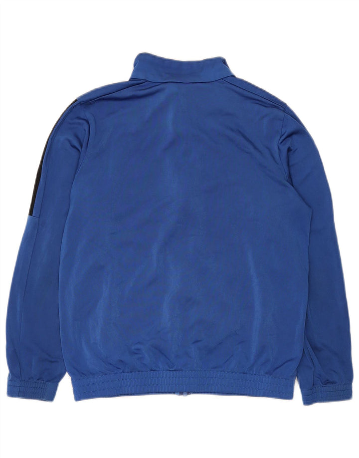 ADIDAS Boys αθλητική φόρμα Top Jacket 11-12 Years Blue Polyester
