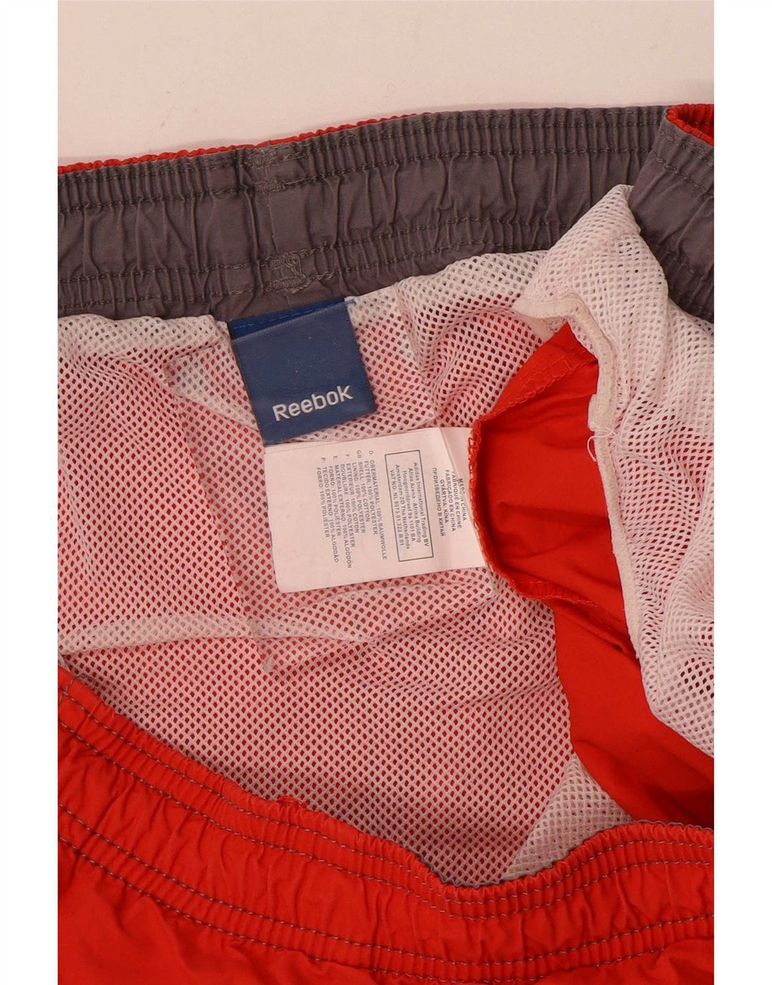 Ανδρικά μαγιό Reebok XL Red Cotton