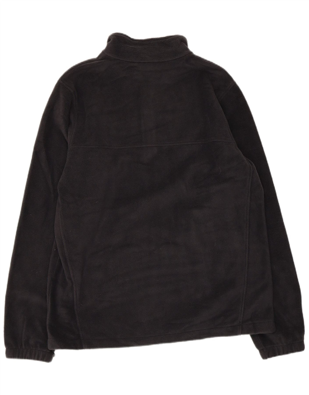 COLUMBIA Ανδρικό Crawford με φερμουάρ φλις λαιμόκοψη Μεσαίο μαύρο πολυεστέρα