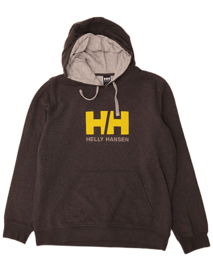 Helly Hansen Ανδρικό γραφικό κουκούλα Jumper XL Γκρι βαμβακερό