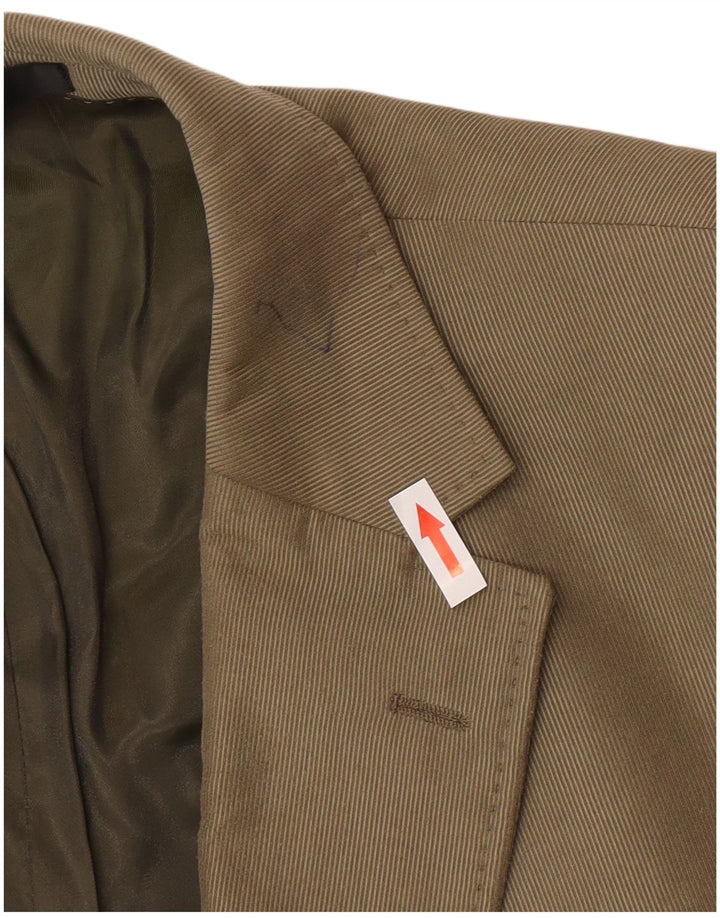 Marks & Spencer Ανδρικό σακάκι σακάκι με 2 κουμπιά UK 48 2XL πράσινο πολυεστέρα