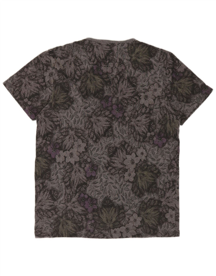 Ανδρικό T-Shirt Ted Baker Top Medium Grey Floral