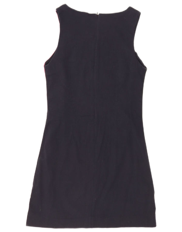 Γυναικείο φόρεμα με θήκη Desigual UK 12 Medium πολύχρωμο γεωμετρικό