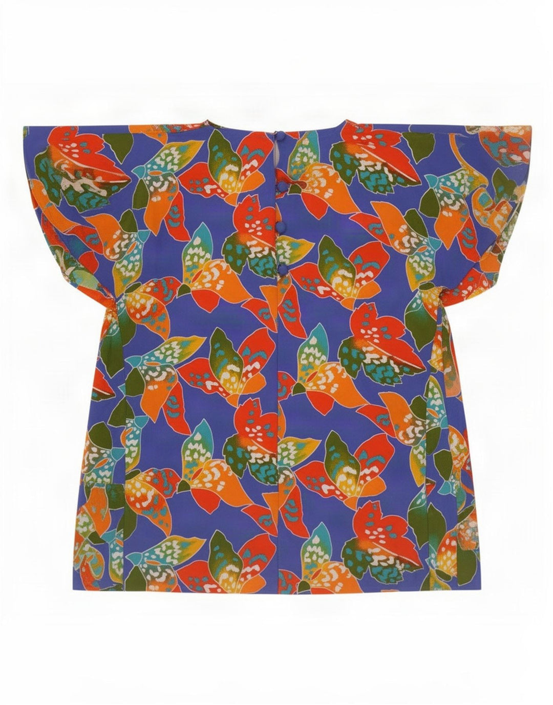 Paul Mausner Γυναικεία Μπλούζα Τοπ UK 10 Small πολύχρωμα Floral