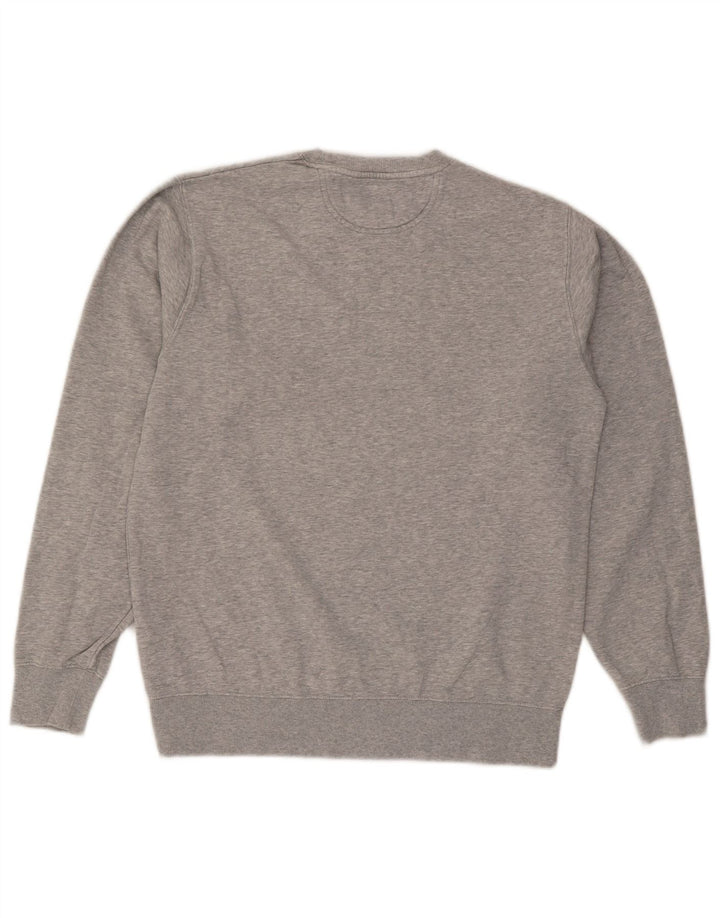 Converse Ανδρική φούτερ Chuck Taylor Jumper Μικρή γκρι βαμβακερή φλύκταινα