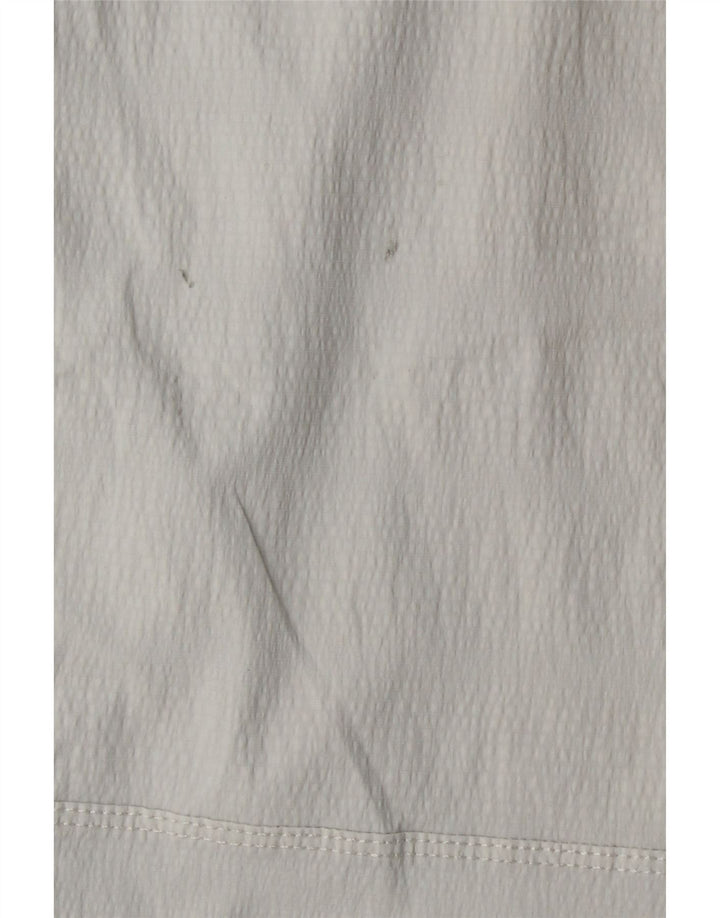 ATHLETA Γυναικείο ίσιο κομμένο παντελόνι US 12 Μεγάλο W32 L24 Λευκό νάιλον