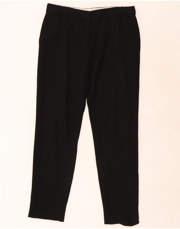 Massimo Dutti Γυναικείο Slim παντελόνι Chino EU 38 Small W28 L27 Black Viscose