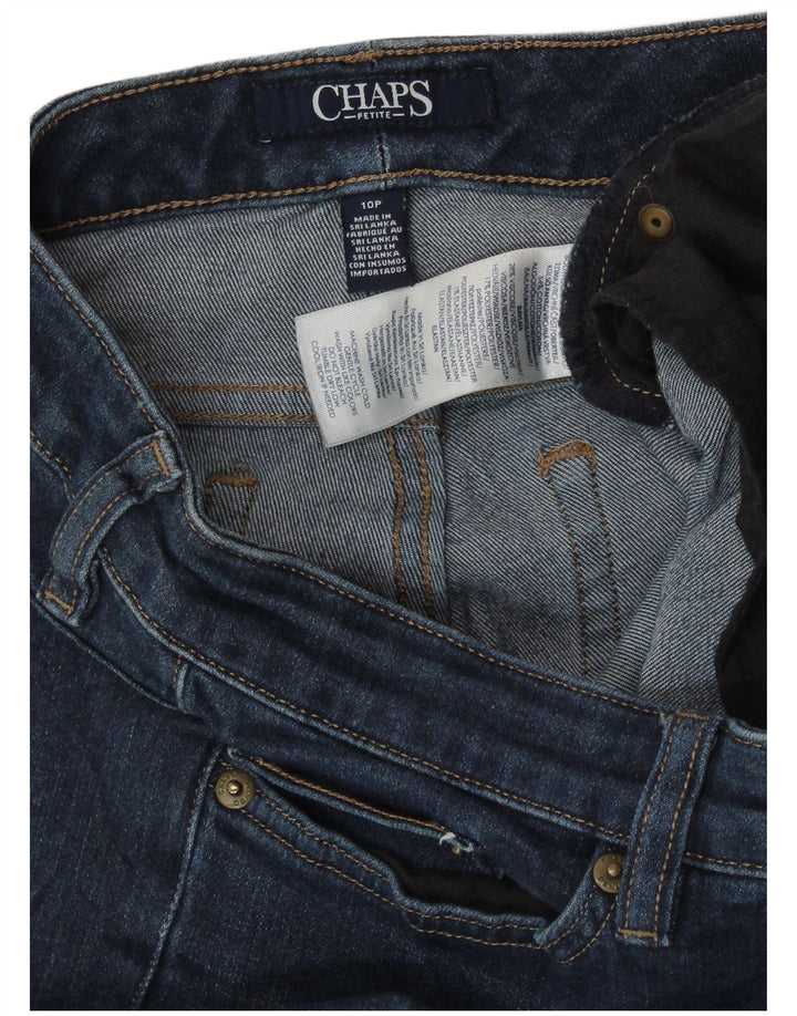 Chaps Γυναικείο Petite Slim Τζιν US 10 Μεγάλο W32 L27 Μπλε βαμβακερό