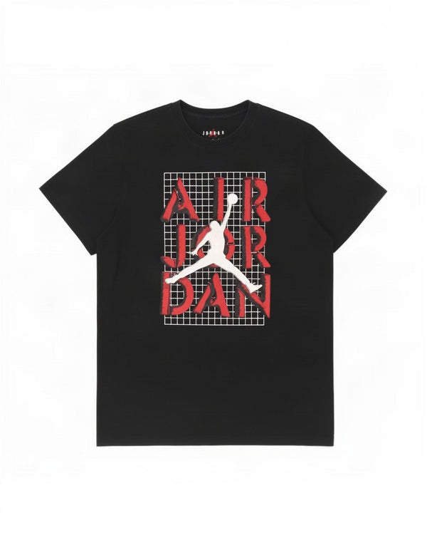 Jordan Ανδρικό γραφικό T-Shirt Top Large Μαύρο
