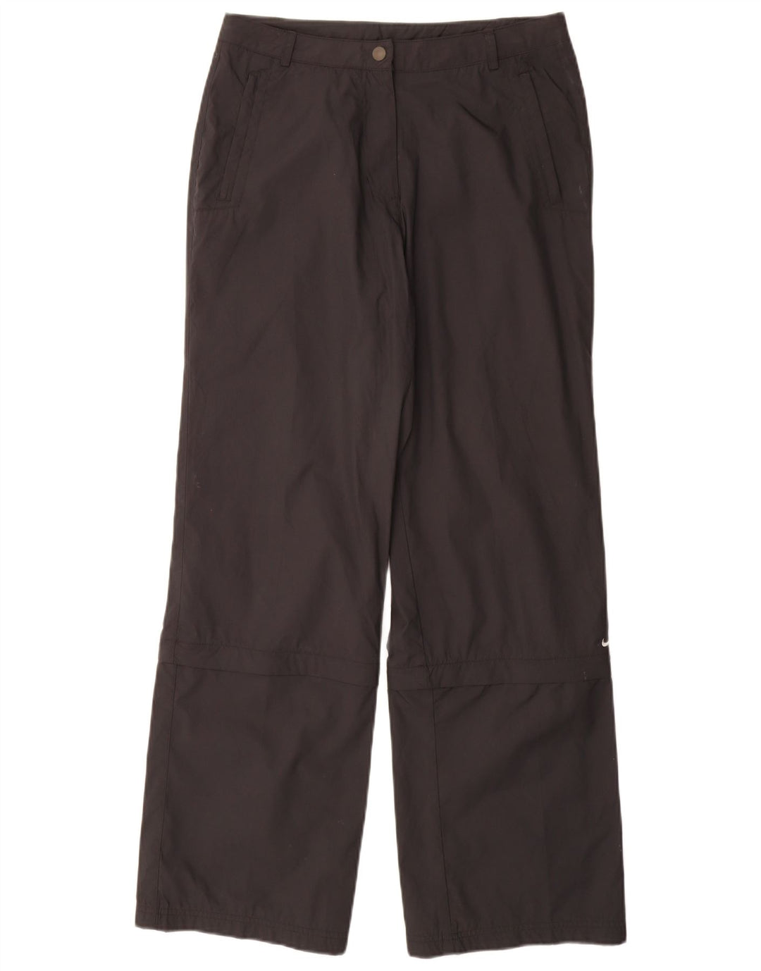 Γυναικεία αθλητική φόρμα NIKE Παντελόνι UK 12 Μεσαίου Μαύρου Πολυεστέρα