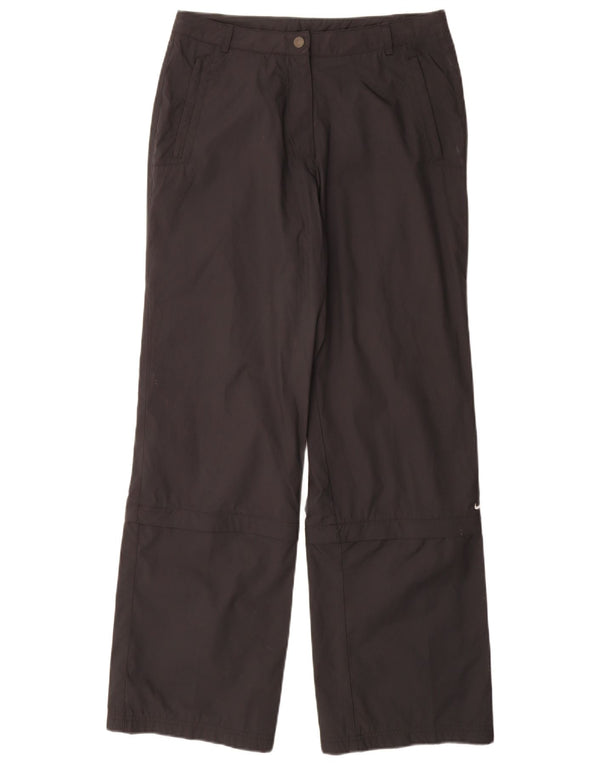 Γυναικεία αθλητική φόρμα NIKE Παντελόνι UK 12 Μεσαίου Μαύρου Πολυεστέρα