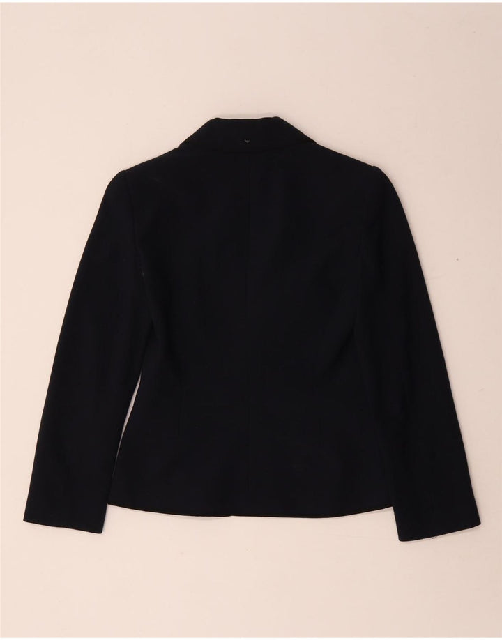 Armani Jeans Γυναικείο Μπουφάν 2 Κουμπιά Blazer IT 40 Small Navy Blue