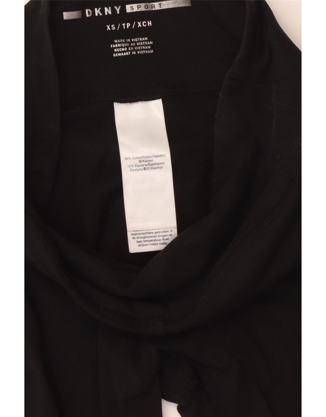 Dkny Γυναικείο Γραφικό Κολάν UK 4 XS Μαύρο βαμβακερό