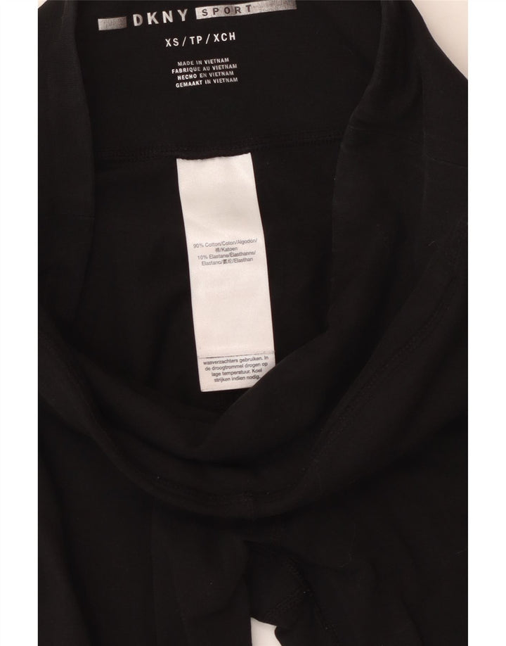 Dkny Γυναικείο Γραφικό Κολάν UK 4 XS Μαύρο βαμβακερό