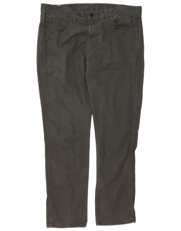 Levi's Mens 511 Slim Casual Παντελόνι W38 L32 Γκρι βαμβακερό