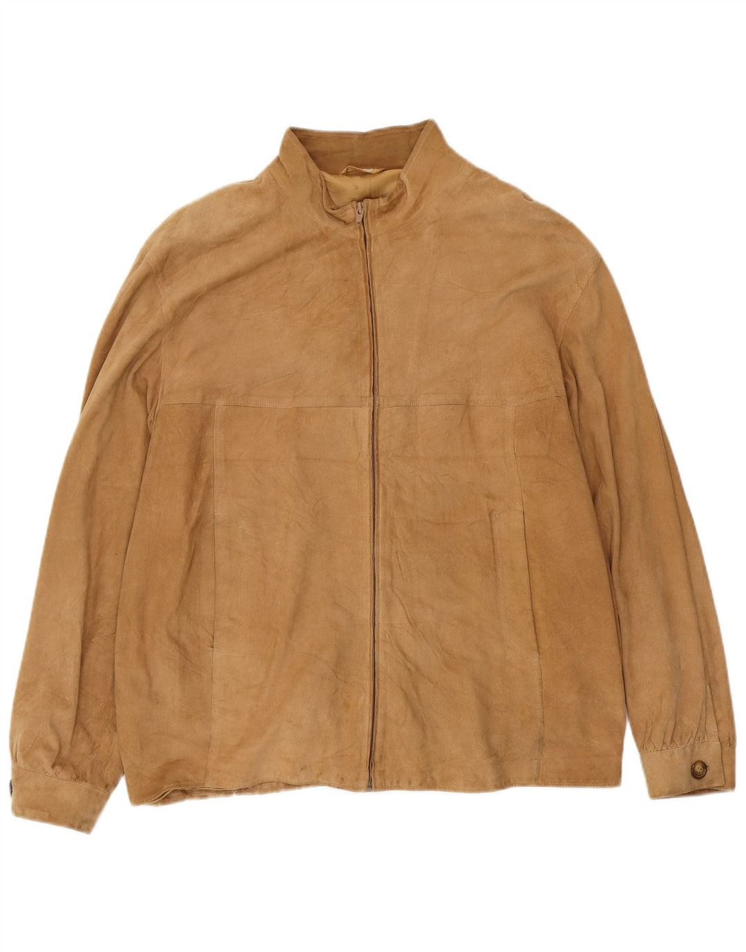 Vintage Ανδρικό Suede Jacket IT 54 XL Beige Leather