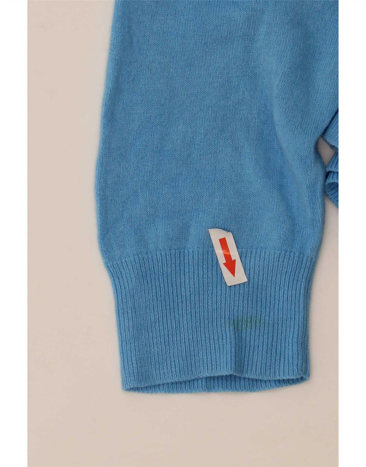 Ανδρικό πουλόβερ Marks & Spencer Autograph με V-Neck Jumper Μικρό Μπλε Ακρυλικό