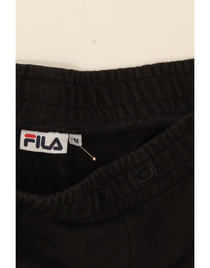 Ανδρική φόρμα γραφική Fila Παντελόνι Joggers Μεσαίο μαύρο βαμβακερό