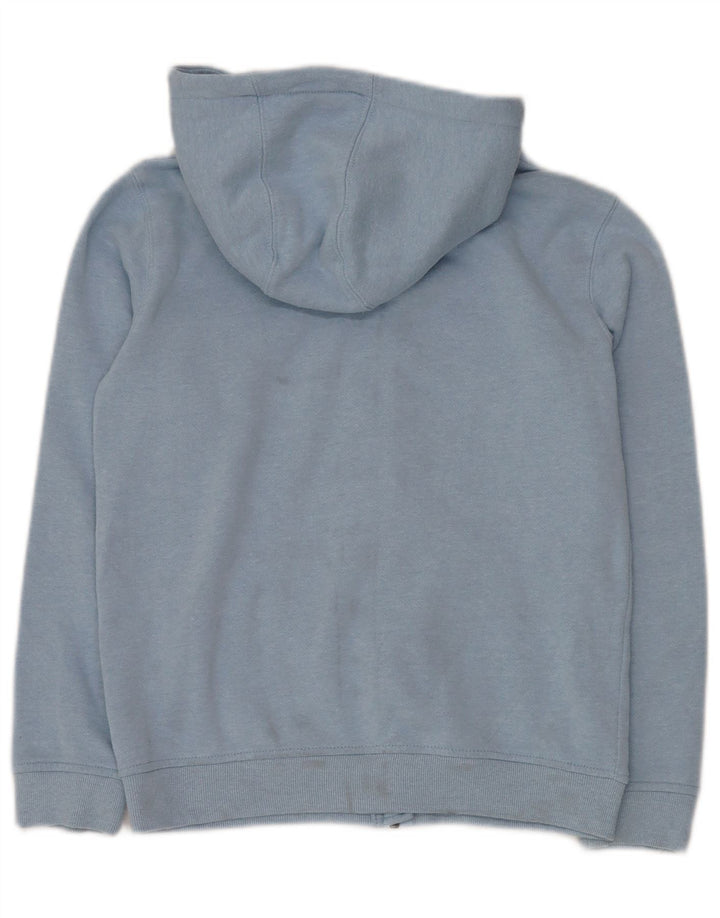 LYLE & SCOTT Boys πουλόβερ με κουκούλα με φερμουάρ 12-13 ετών Μπλε βαμβακερό