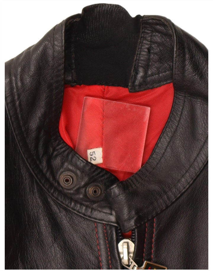 Dainese Ανδρικό Δερμάτινο Μπουφάν Racer IT 52 Large Red Colourblock Δερμάτινο
