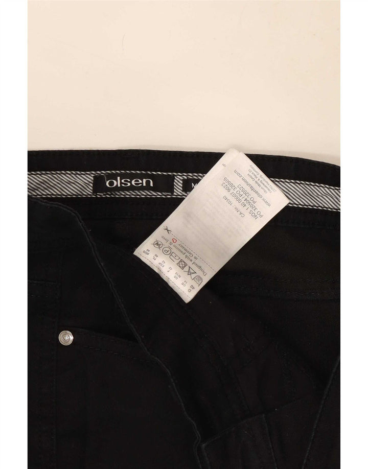 Olsen Γυναικείο Slim Jeans UK 14 Medium W30 L30 Black