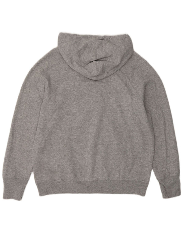 Champion Womens Hoodie Jumper UK 16 Large Grey Polyester