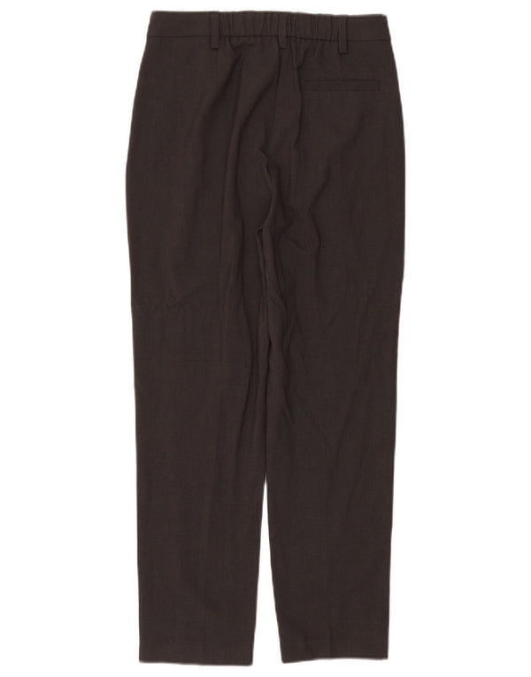 Marks & Spencer Womens Cropped Trousers UK 8 Small W27 L26 Grey Polyester