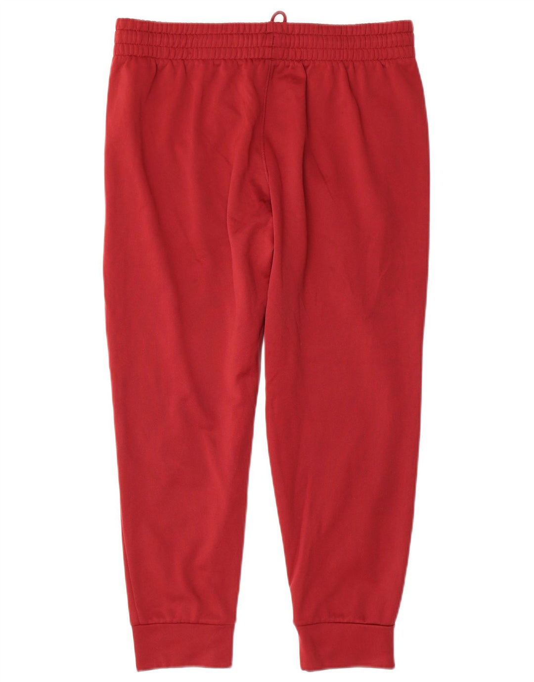 UNDER ARMOUR Mens Tracksuit Trousers Joggers Large  Red Polyester