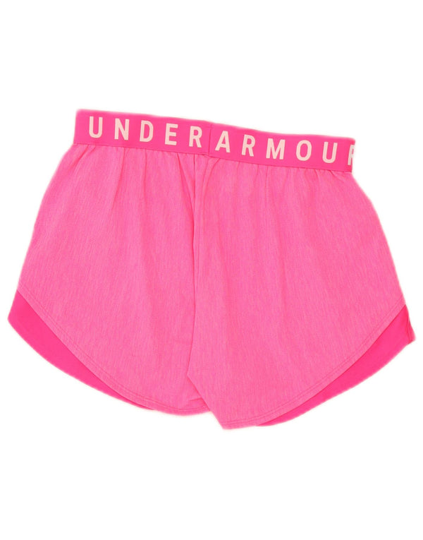 Γυναικείο γραφικό αθλητικό σορτς Under Armour UK 6 XS Pink Polyester