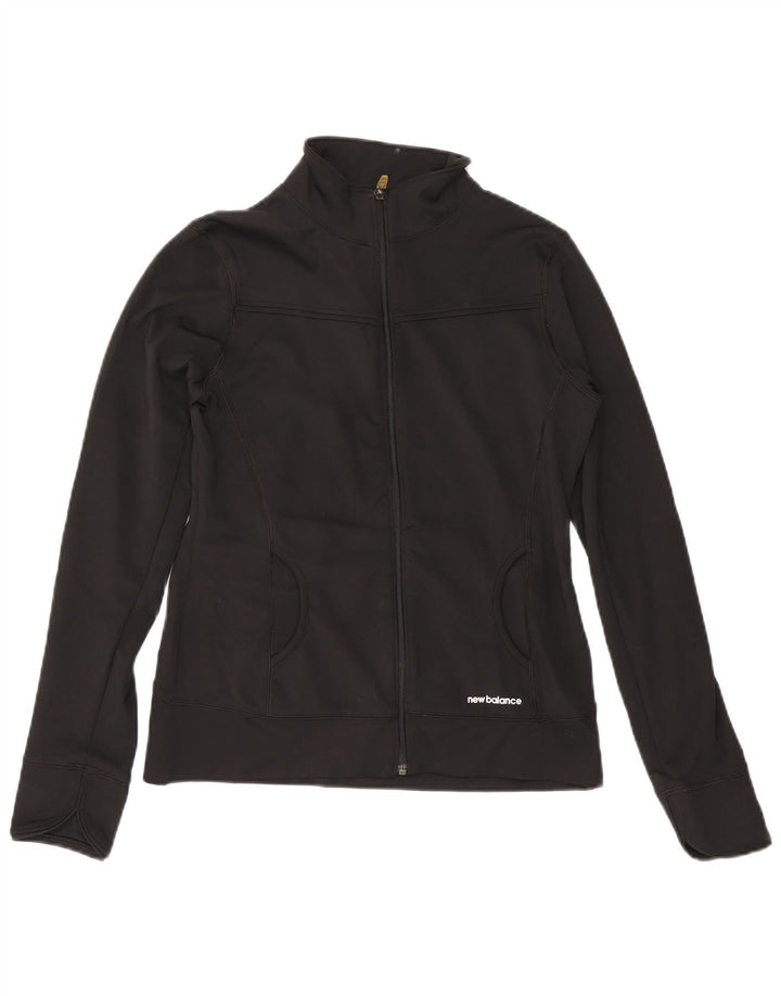 New Balance Γυναικεία αθλητική φόρμα Top Jacket UK 12 Medium Black Polyester