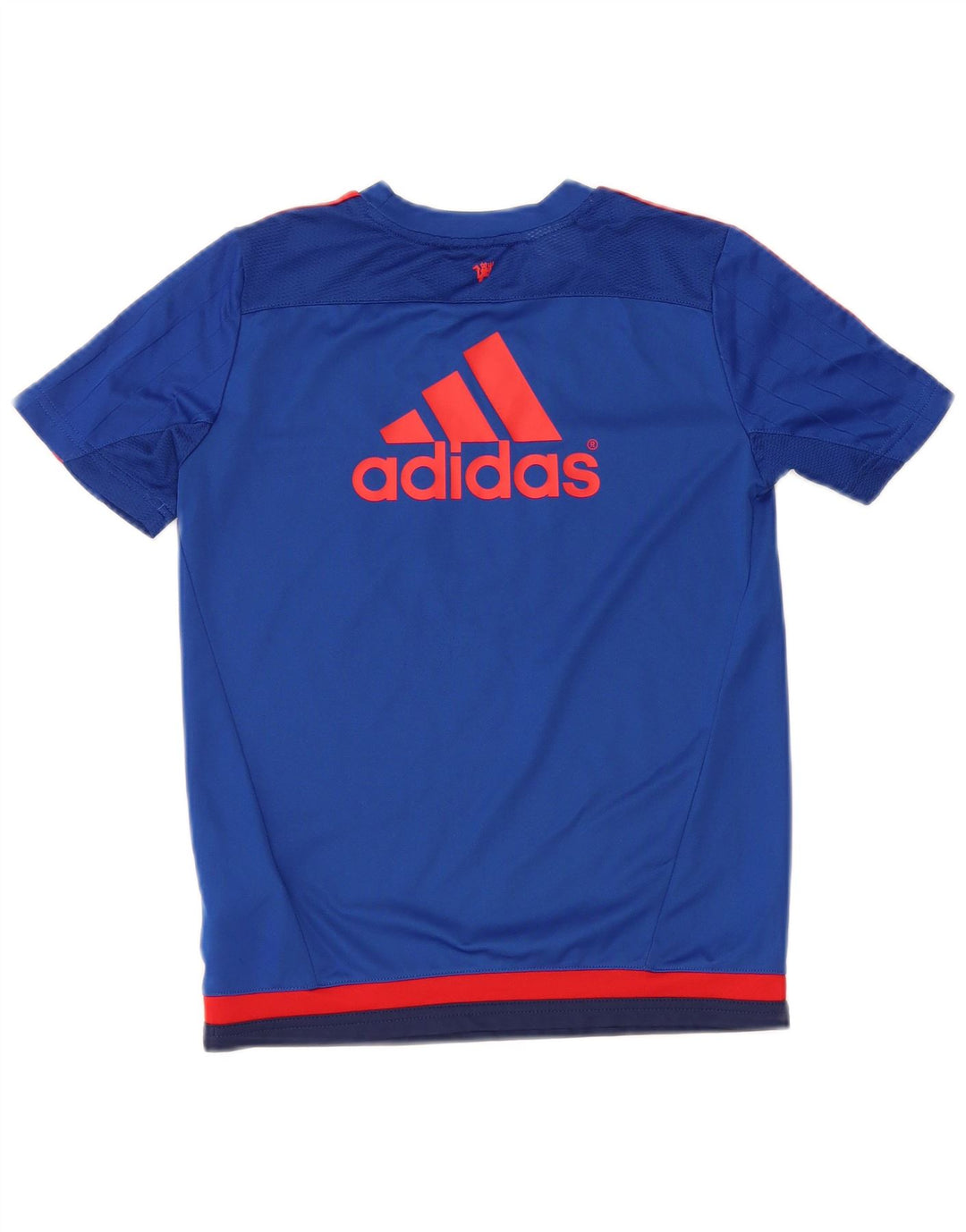 Γραφικό T-shirt ADIDAS Boys Manchester United Top 9-10 Years Blue