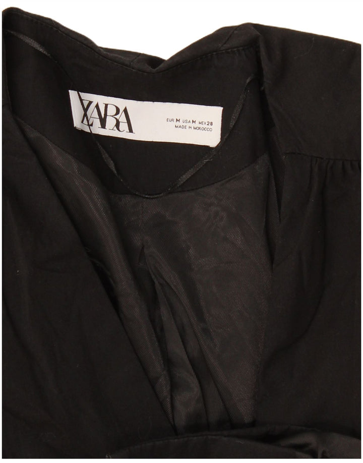 Zara Γυναικείο Σακάκι Μπλέιζερ UK 12 Μεσαίο Μαύρο