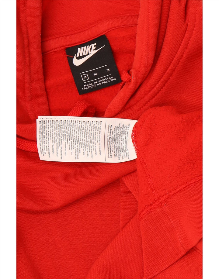 Ανδρικό φούτερ NIKE, μεσαίο κόκκινο βαμβακερό
